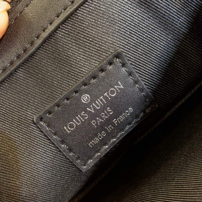 LV N45276 Louis Vuitton Sac Plat Messenger Bag Black - Default Title - View 8