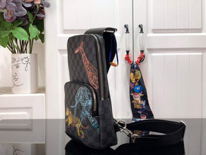LV N45277 Louis Vuitton Avenue Slingbag Black - Default Title - View 2