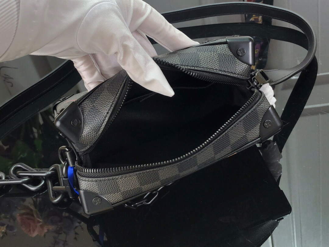 LV N45278 Louis Vuitton Mini Soft Trunk Black - Default Title - View 9