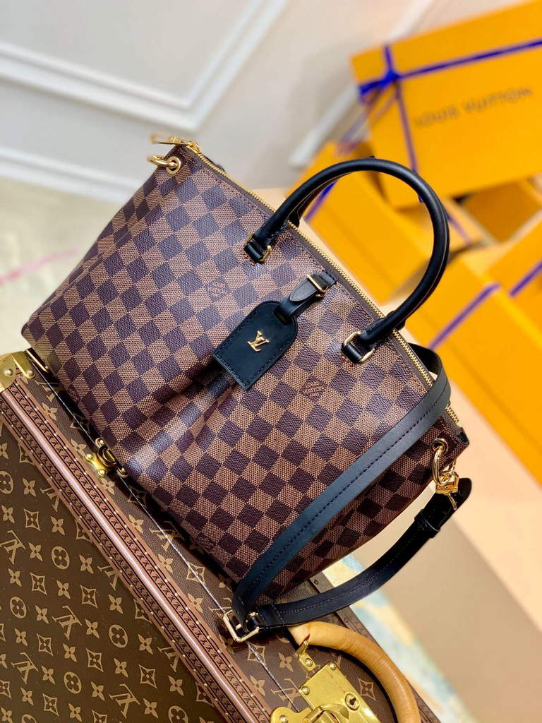 LV N45283 Louis Vuitton Odeon Tote MM Bag - Default Title - View 1