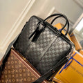 LV N45288 Louis Vuitton Sirius Briefcase Bag Black - Default Title - View 1