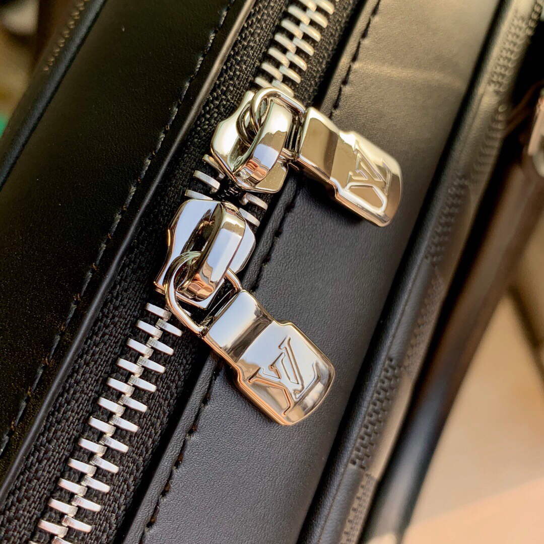 LV N45288 Louis Vuitton Sirius Briefcase Bag Black - Default Title - View 5