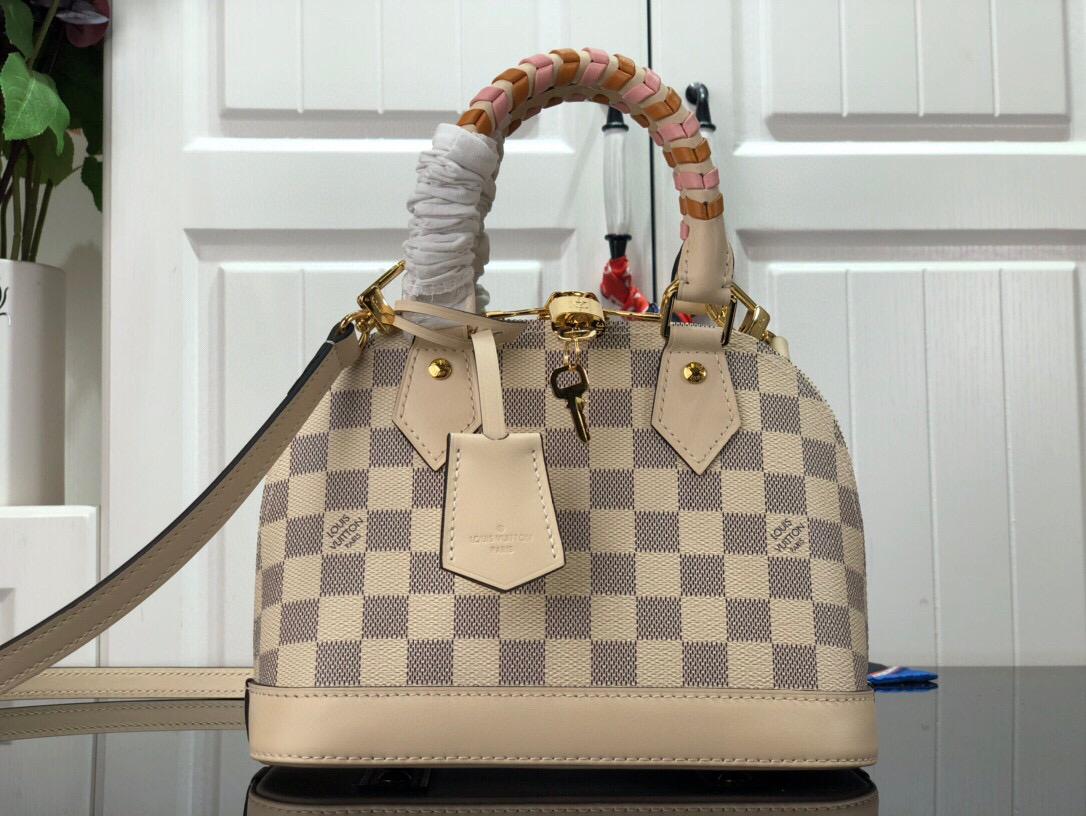LV N45294 Louis Vuitton Alma BB Damier Azur canvas - Default Title - View 1