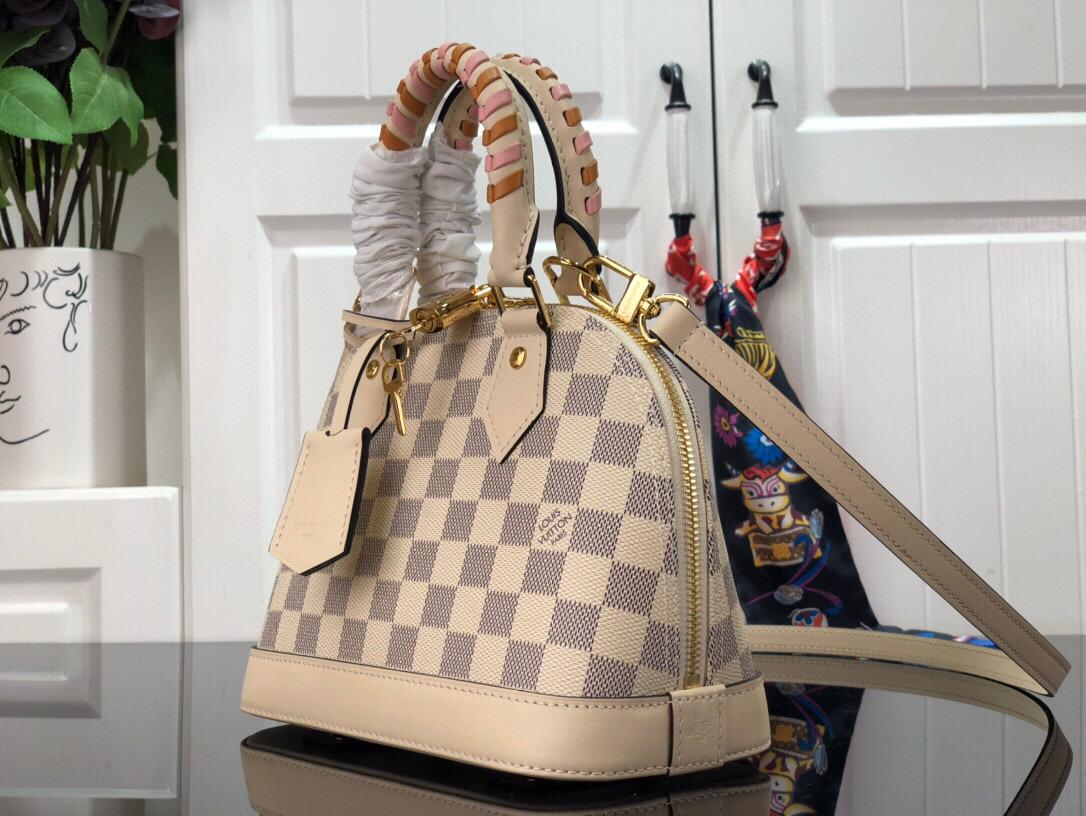 LV N45294 Louis Vuitton Alma BB Damier Azur canvas - Default Title - View 2