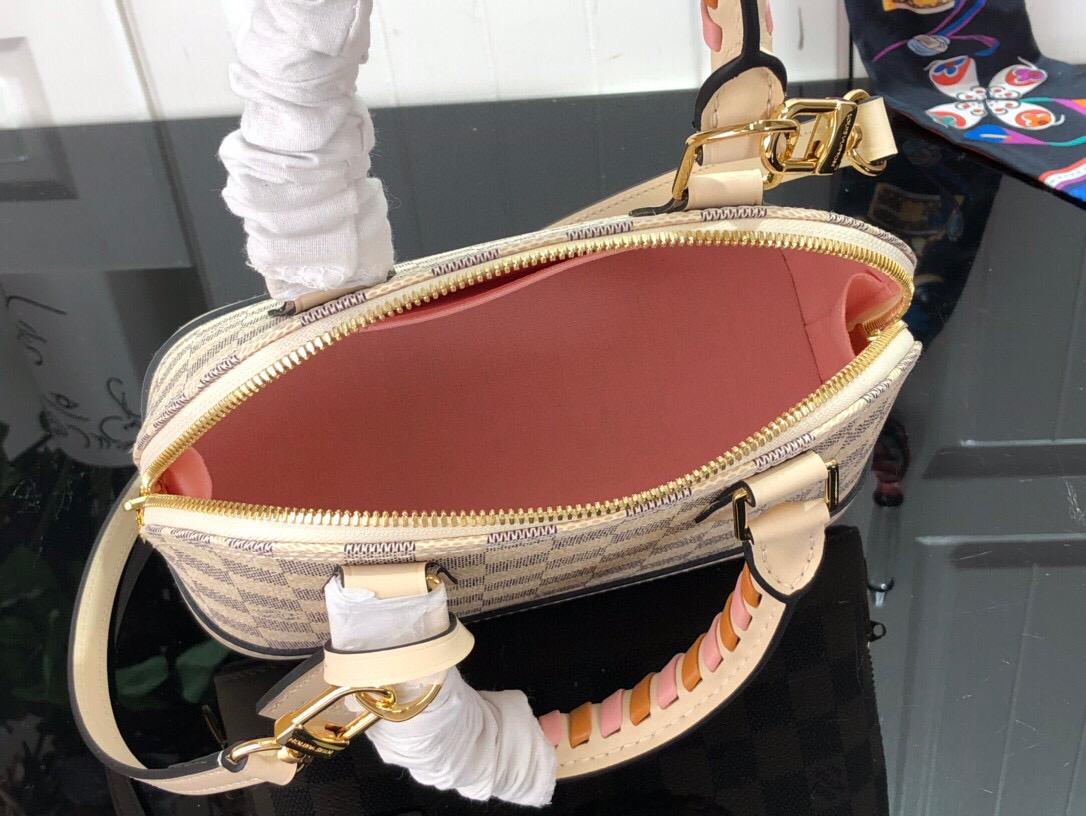 LV N45294 Louis Vuitton Alma BB Damier Azur canvas - Default Title - View 9