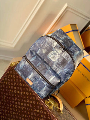 LV N50060 Louis Vuitton Discovery Backpack Ocean Blue - Default Title - View 1