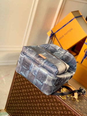 LV N50060 Louis Vuitton Discovery Backpack Ocean Blue - Default Title - View 4