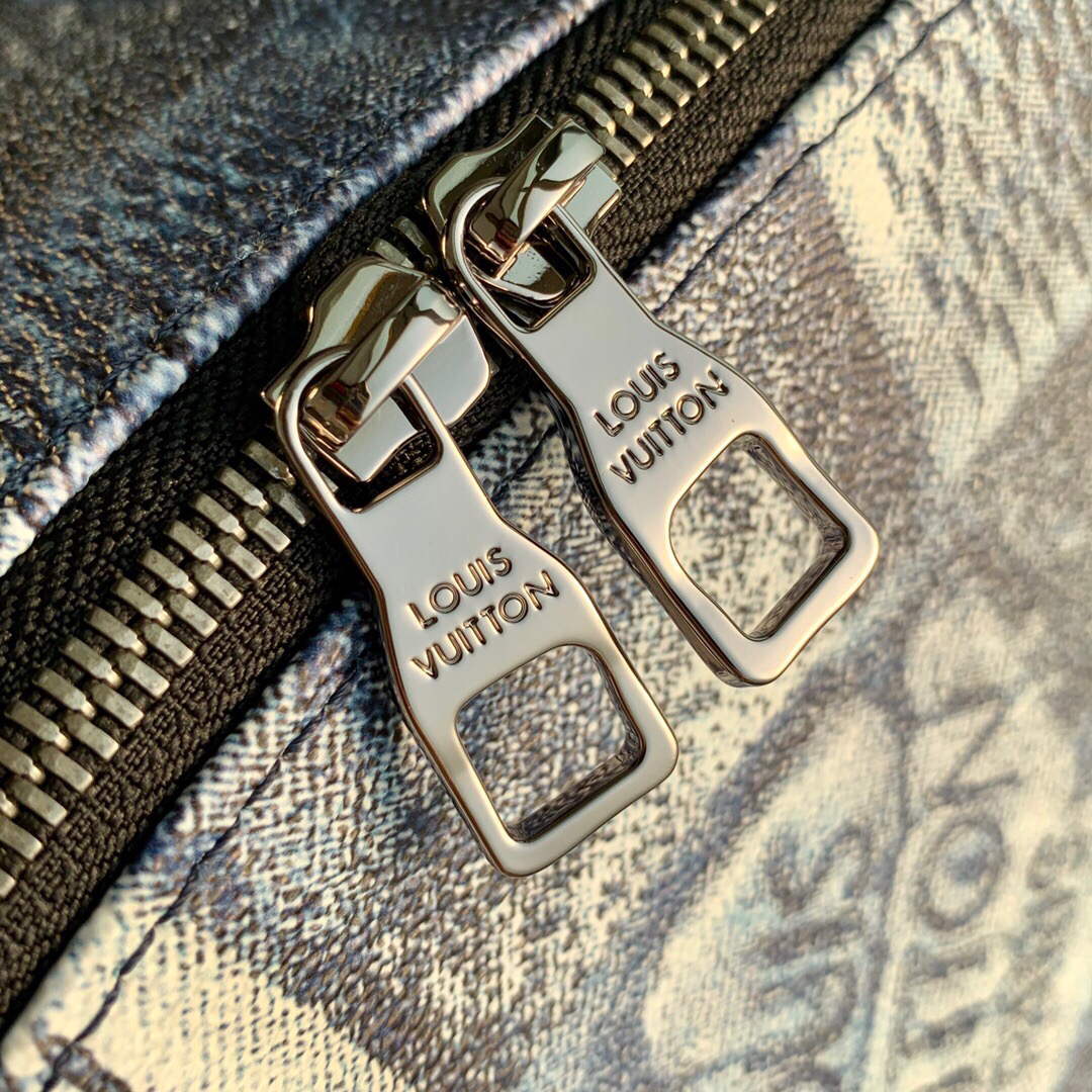 LV N50060 Louis Vuitton Discovery Backpack Ocean Blue - Default Title - View 6