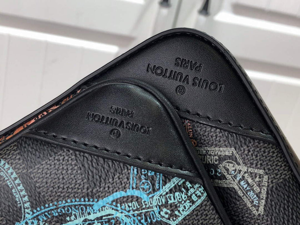LV N58040 Louis Vuitton Trio Messenger Bag Black