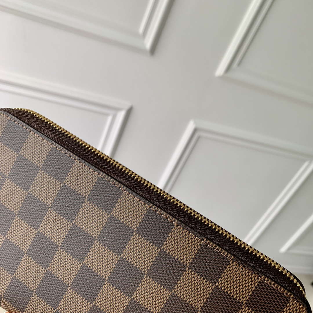 LV N60003 Louis Vuitton Zippy Wallet Damier Ebene