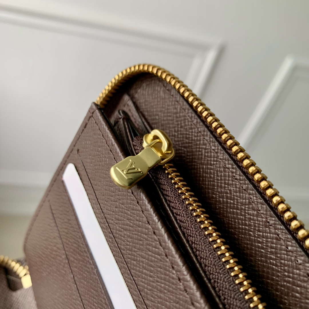 LV N60003 Louis Vuitton Zippy Wallet Damier Ebene
