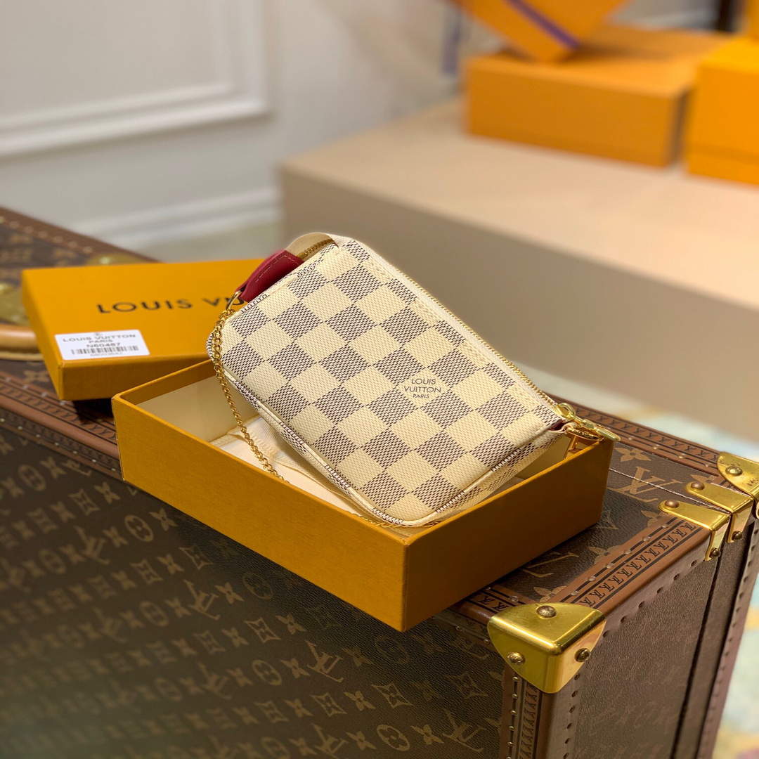 LV N60487 Louis Vuitton Mini Pochette Accessoires - Default Title - View 2