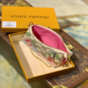 LV N60487 Louis Vuitton Mini Pochette Accessoires - Default Title - View 8