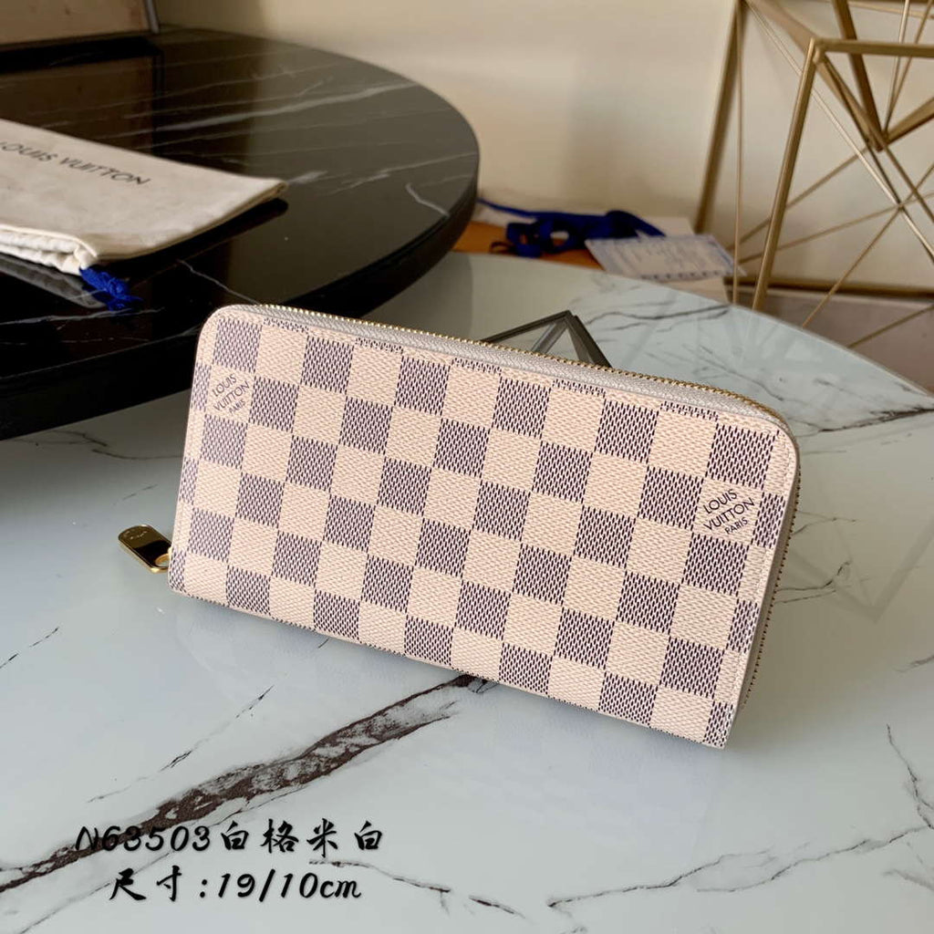 LV N63503 Louis Vuitton Zippy Wallet Damier Azur