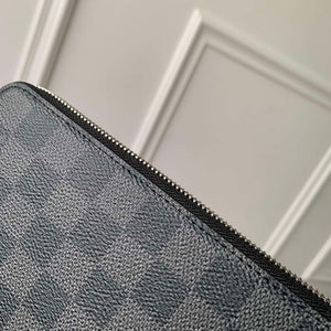 LV N63503 Louis Vuitton Zippy Wallet Damier Black M63076 - Default Title - View 6