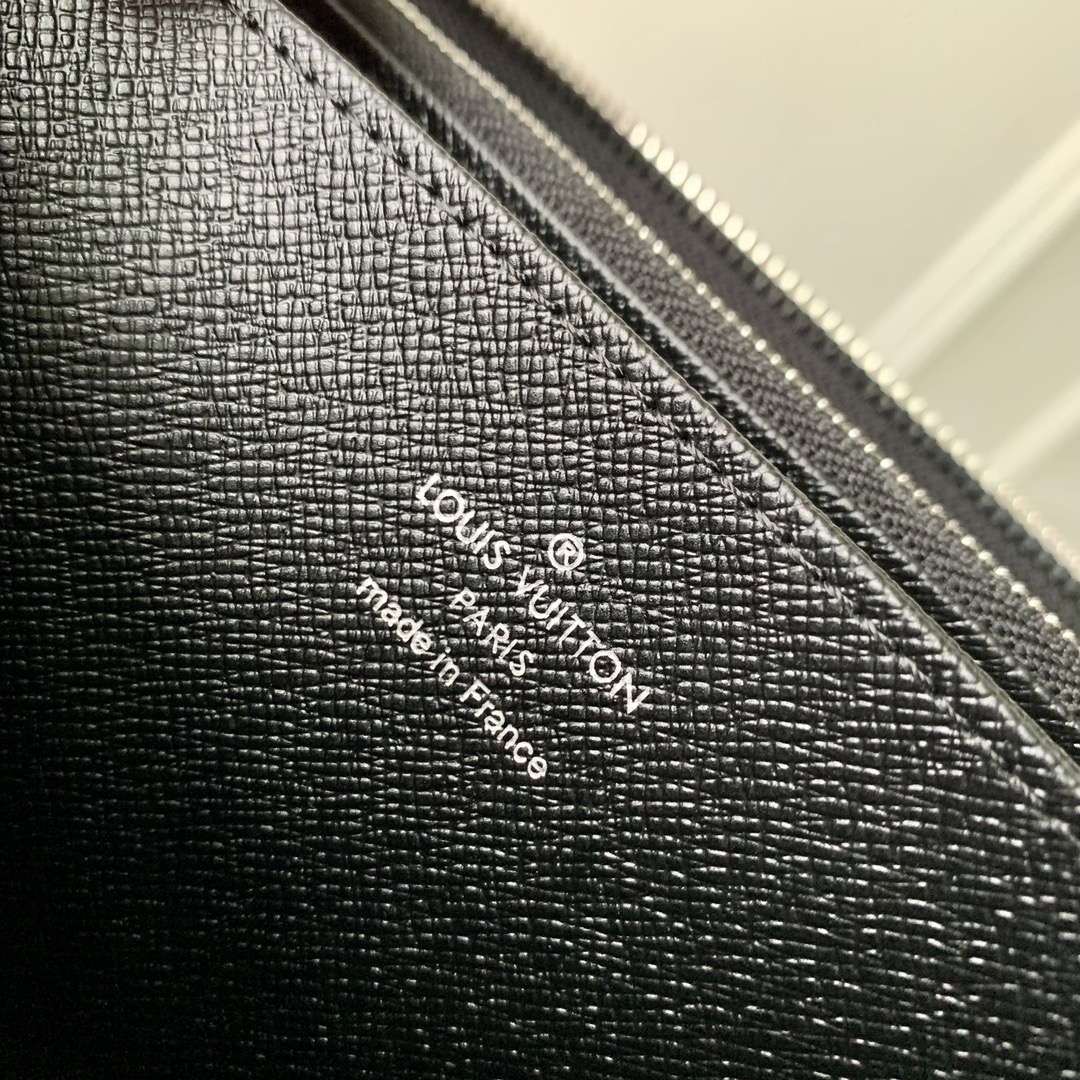 LV N63503 Louis Vuitton Zippy Wallet Damier Black M63076