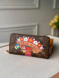 LV N69753 Louis Vuitton Zippy Wallet Brown - luxibagsmall