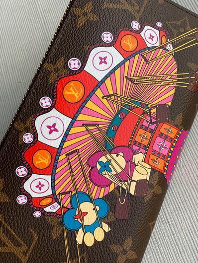 LV N69753 Louis Vuitton Zippy Wallet Brown - luxibagsmall