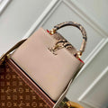 LV N80741 Louis Vuitton Capucines BB Handbag Light coffee - Default Title - View 1