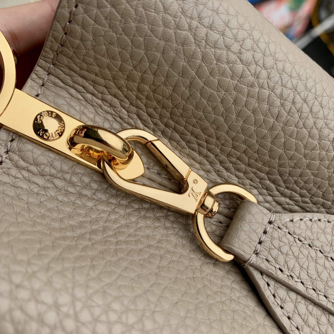 LV N80741 Louis Vuitton Capucines BB Handbag Light coffee