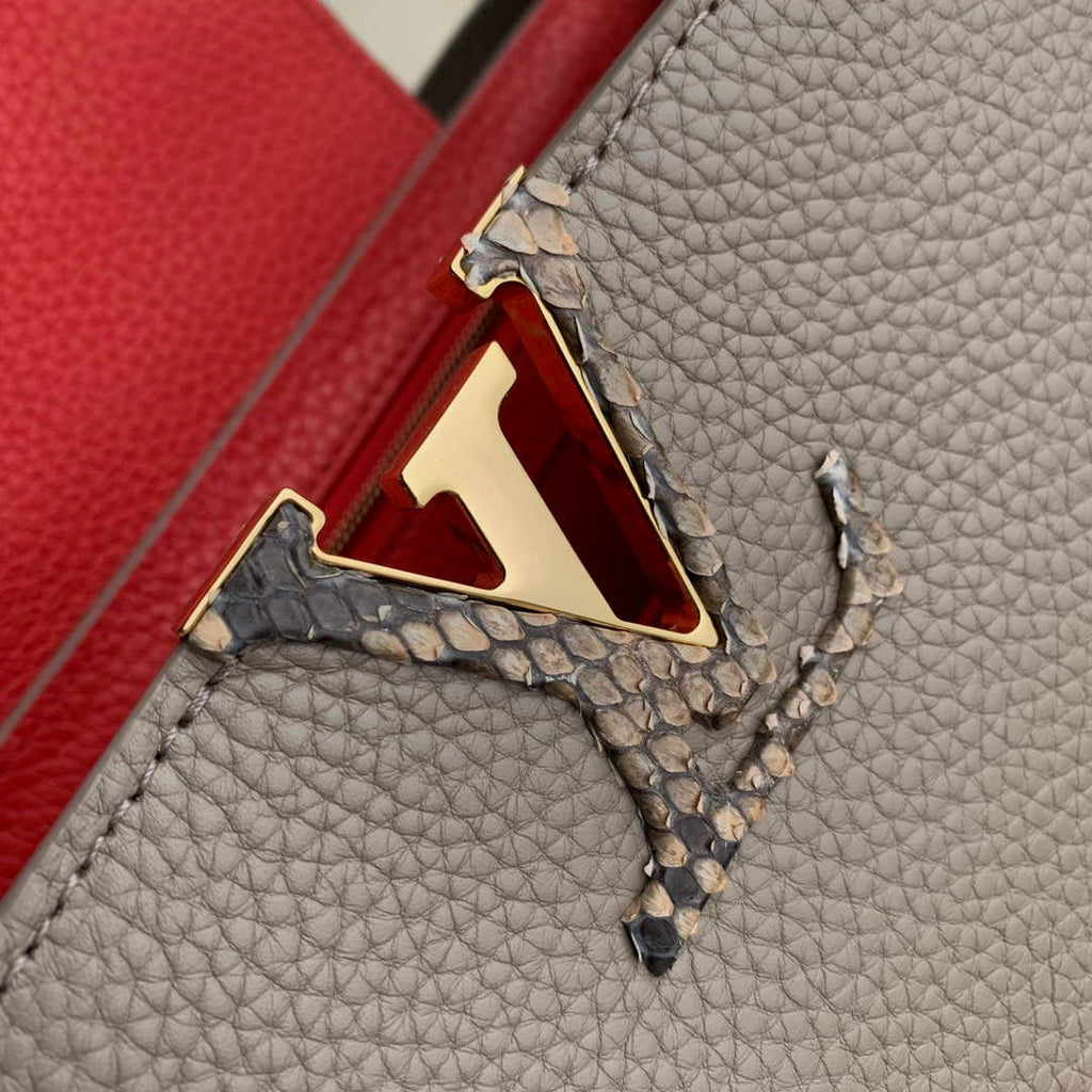LV N80741 Louis Vuitton Capucines BB Handbag Light coffee