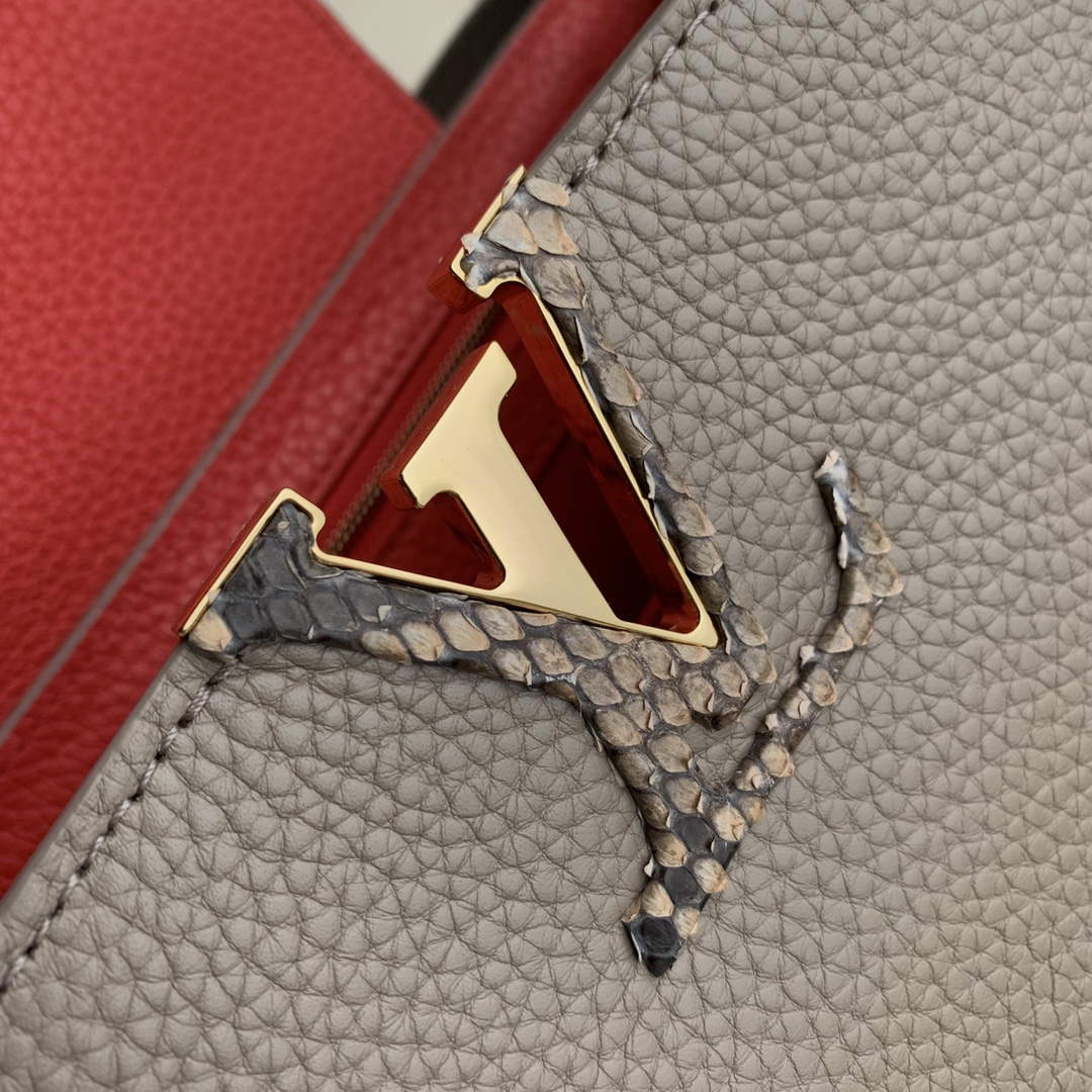 LV N80741 Louis Vuitton Capucines BB Handbag Light coffee