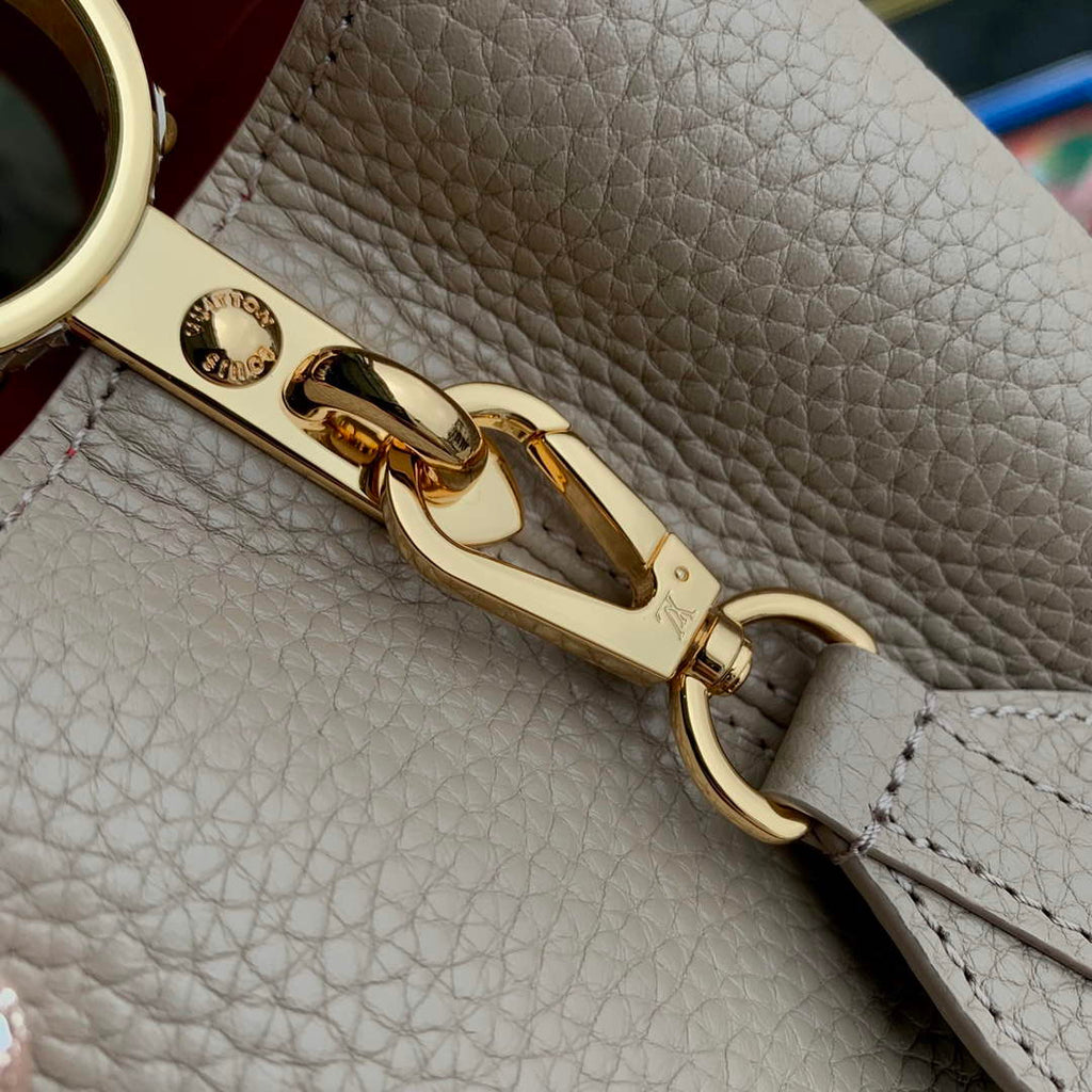 LV N80741 Louis Vuitton Capucines Mini Handbag Light coffee