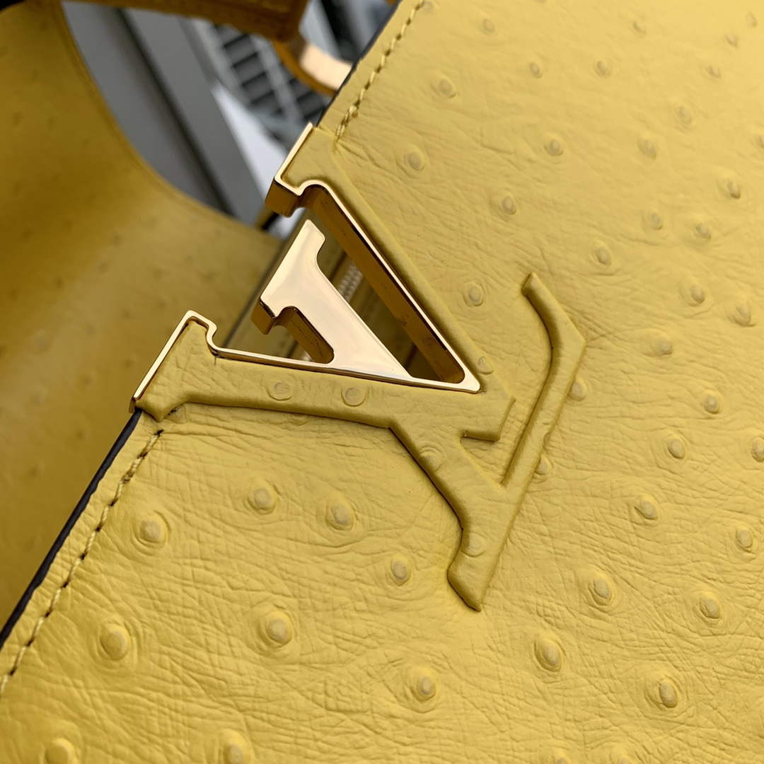 LV N81196 Louis Vuitton Capucines BB Handbag Yellow