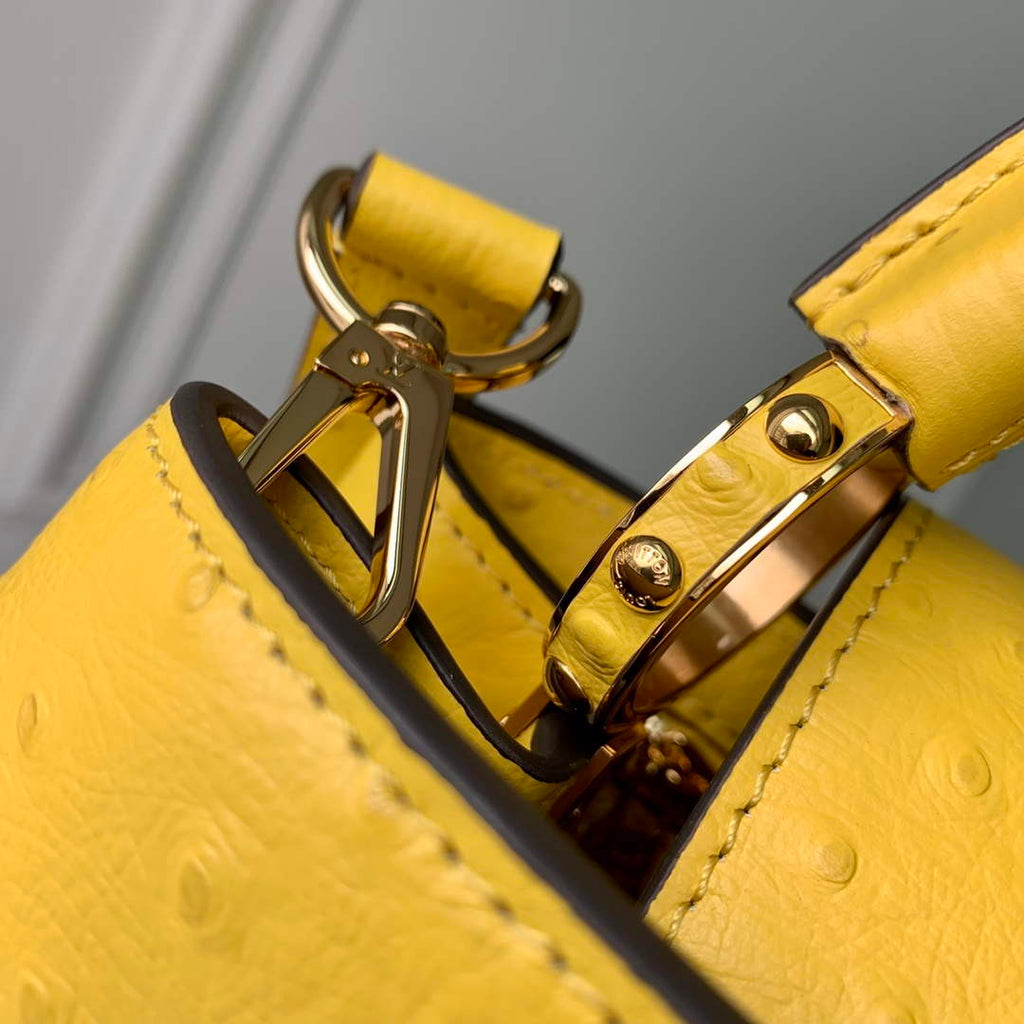 LV N81196 Louis Vuitton Capucines Mini Handbag Yellow