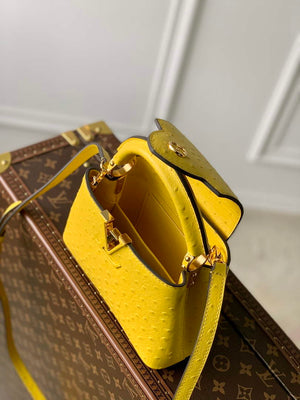 LV N81196 Louis Vuitton Capucines Mini Handbag Yellow - Default Title - View 8