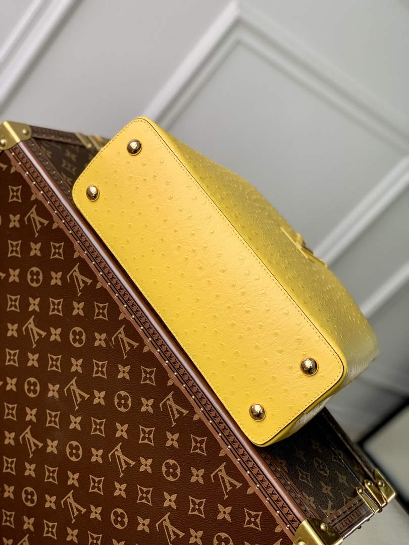 LV N81196 Louis Vuitton Capucines MM Handbag Yellow - Default Title - View 4
