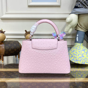 LV N81279 Louis Vuitton Capucines BB Handbag Rose Calypso - Default Title - View 2