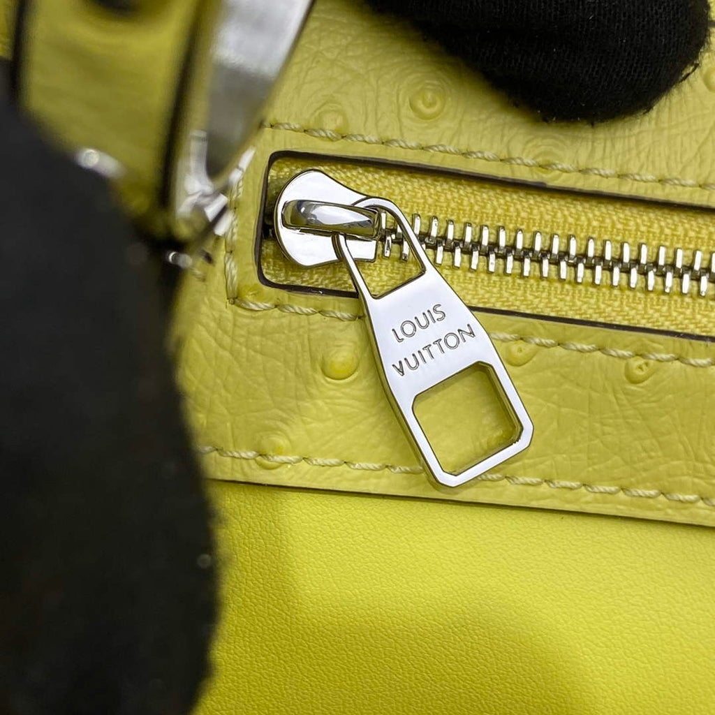 LV N81279 Louis Vuitton Capucines MM Handbag lemon yellow