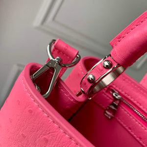 LV N81279 Louis Vuitton Capucines MM Handbag Plum - Default Title - View 7