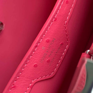LV N81279 Louis Vuitton Capucines MM Handbag Plum - Default Title - View 9