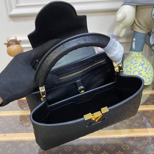 LV N81523 Louis Vuitton Capucines BB Handbag Black - Default Title - View 9