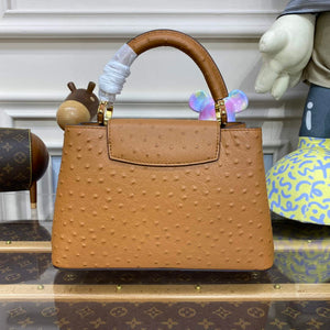 LV N81523 Louis Vuitton Capucines BB Handbag Brown - Default Title - View 2