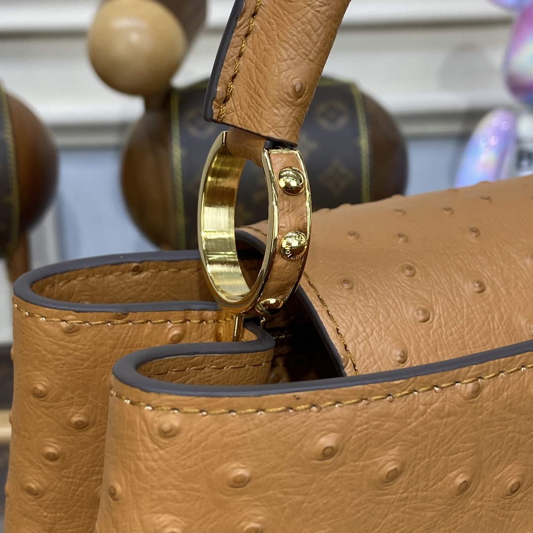 LV N81523 Louis Vuitton Capucines BB Handbag Brown - Default Title - View 6