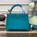 LV N81523 Louis Vuitton Capucines BB Handbag Lake blue - Default Title - View 1