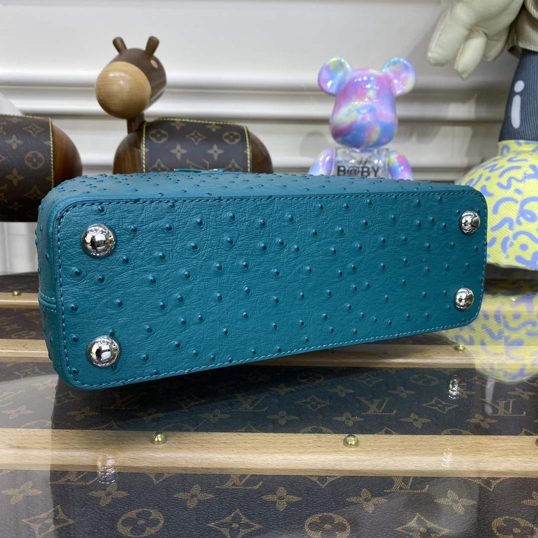 LV N81523 Louis Vuitton Capucines BB Handbag Lake blue - Default Title - View 4