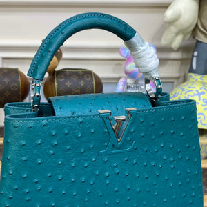 LV N81523 Louis Vuitton Capucines BB Handbag Lake blue - Default Title - View 5