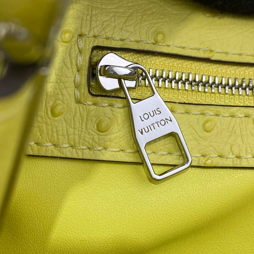 LV N81523 Louis Vuitton Capucines BB Handbag lemon yellow