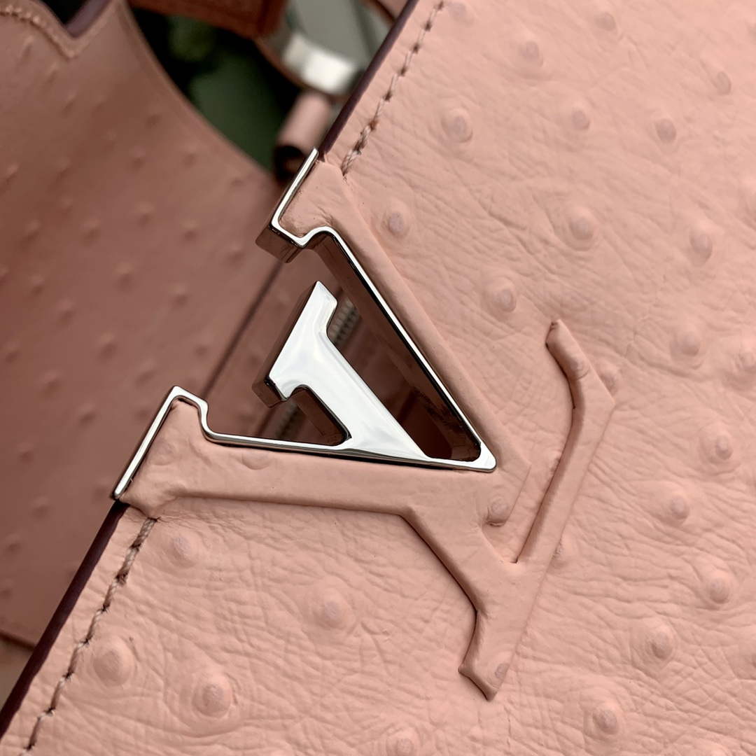 LV N81523 Louis Vuitton Capucines BB Handbag Pink - Default Title - View 6