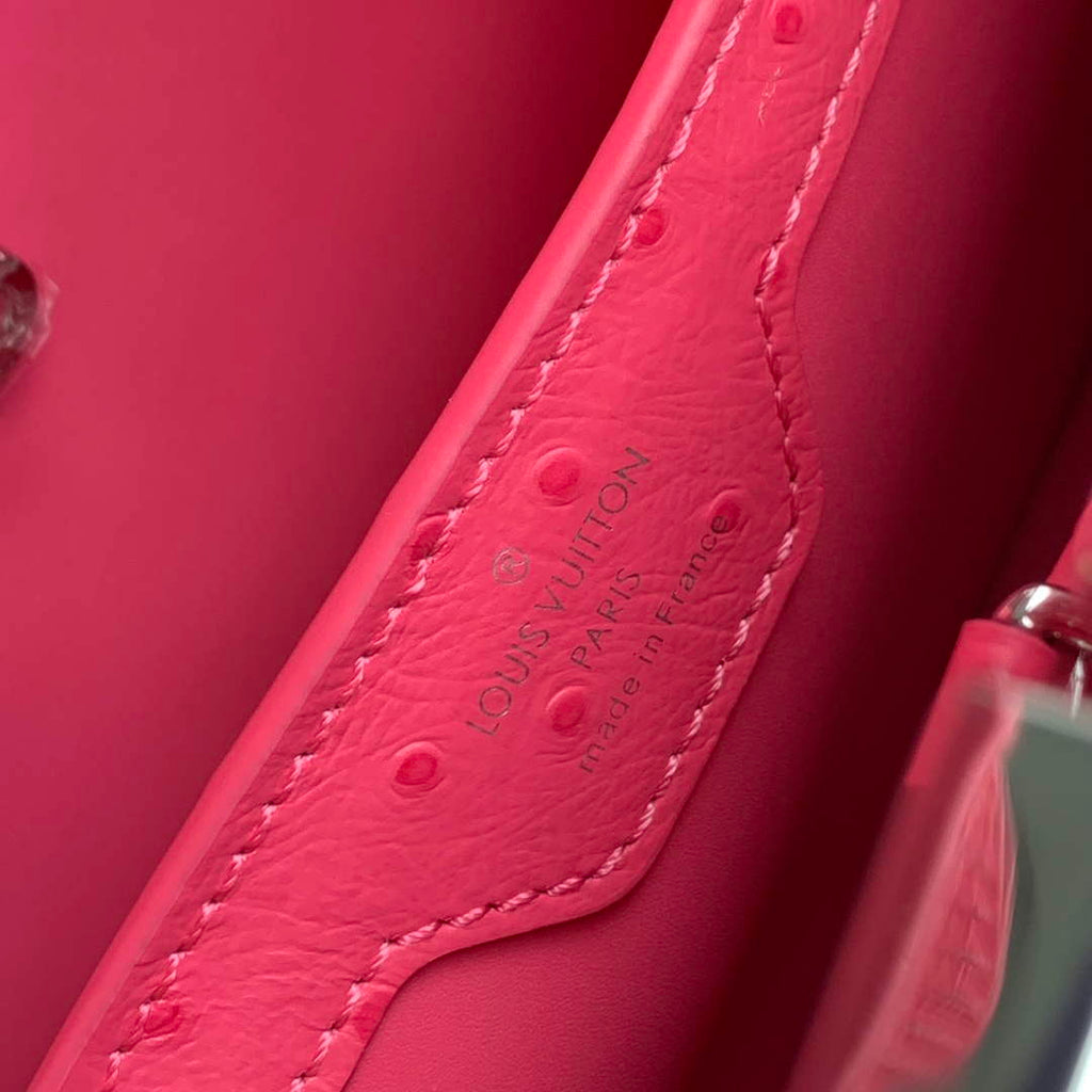 LV N81523 Louis Vuitton Capucines BB Handbag Plum