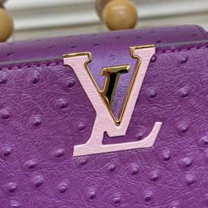 LV N81523 Louis Vuitton Capucines BB Handbag Purple - Default Title - View 6