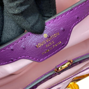 LV N81523 Louis Vuitton Capucines BB Handbag Purple - Default Title - View 7