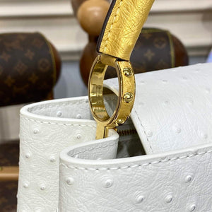 LV N81523 Louis Vuitton Capucines BB Handbag White - Default Title - View 6