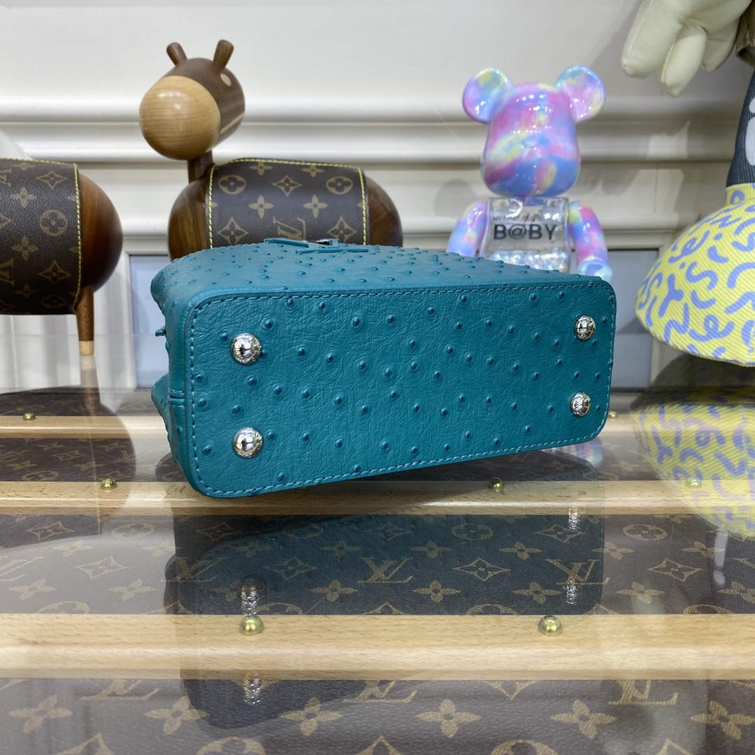 LV N81523 Louis Vuitton Capucines Mini Handbag Lake blue - Default Title - View 4