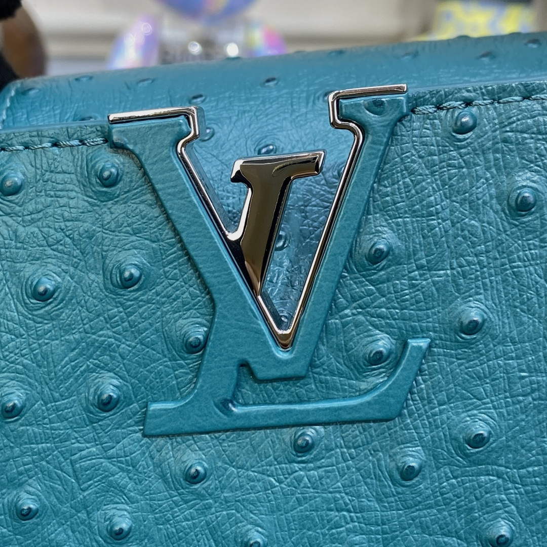 LV N81523 Louis Vuitton Capucines Mini Handbag Lake blue - Default Title - View 6