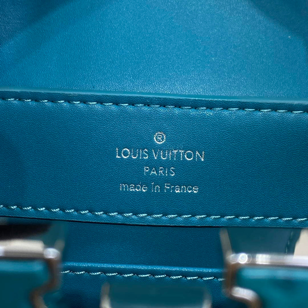 LV N81523 Louis Vuitton Capucines Mini Handbag Lake blue